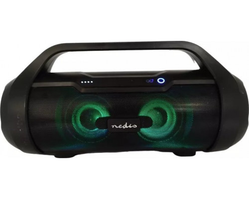 Nedis Nedis SPBB310BK głośnik portable / imprezowy Portable głośnik stereo Black 36 W