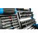 Hazet Hazet SmartCase bit set 2200SC-31, 73 pieces (black/blue, 1/4, with reversible ratchet)