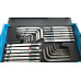 Hazet Hazet SmartCase bit set 2200SC-31, 73 pieces (black/blue, 1/4, with reversible ratchet)