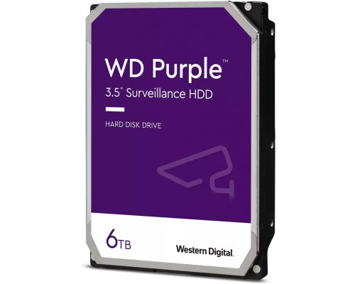 WD WD PURPLE 6TB 256MB 3.5IN SATA