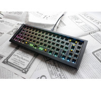 Ducky Ducky Outlaw 65 Gaming-Keyboard, Barebone - black (ISO)