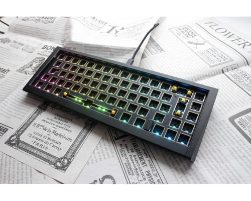 Ducky Ducky Outlaw 65 Gaming-Keyboard, Barebone - black (ISO)