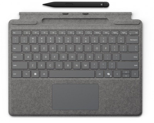 Microsoft Microsoft - Tastatur - mit Touchpad, Beschleunigungsmesser, Surface Slim Pen 2 Ablage- und Ladeschale - mit Slim Pen 2