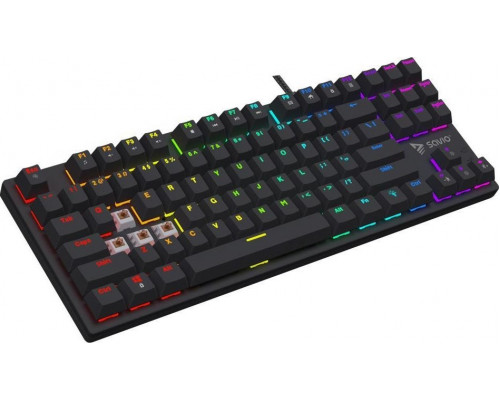 Savio mechaniczna RGB Tempest X2 Outemu Brown