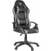 Varr VARR GAMING CHAIR FOTEL GAMINGOWY ZOLDER GAS LIFT TWO PILLOWS GREY+BLACK [45859]