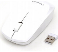 Omega OMEGA MYSZ BEZPRZEWODOWA MOUSE WIRELESS 1200DPI WHITE [45865]