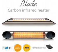 Veito Anglies pluošto infraraudonųjų spindulių šildytuvai Veito BLADE S Veito Blade S (sidabrinė, su pulteliu) Veito Anglies pluošto infraraudonųjų spindulių šildytuvai Veito BLADE S Veito Blade S (sidabrinė, su pulteliu)