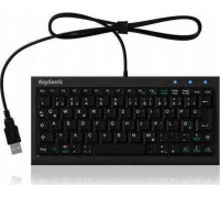 Podkładka Keysonic KeySonic ACK-3401U klawiatura USB QWERTZ Niemiecki Czarny