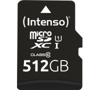 SD  Intenso Intenso microSD 512GB UHS-I Perf CL10| Performance Klasa 10