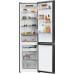 Candy Candy Refrigerator | CNCQ2T518EB | Energy efficiency class E | Free standing | Combi | Height 182.5 cm | No Frost system | Fridge net capacity 197 L | Freezer net capacity 82 L | 38 dB | Black