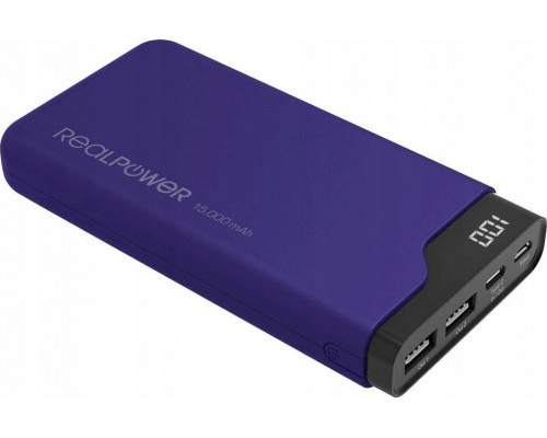 Realpower RealPower PB-15000C       Navy Blue      15.000mAh