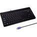 Perixx Perixx PERIBOARD-409 P, DE, Mini keyboard PS/2, black