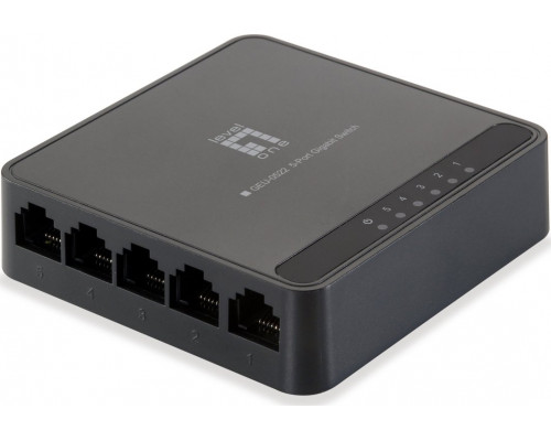 Switch LevelOne Switch 5x GE GEU-0522  sztuczne