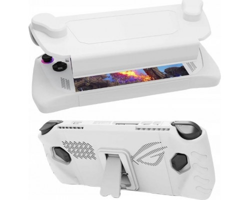 JYS Case Case Etui Case Osłona 2w1 Prwith ód Tył For Console Asus Rog Ally / Jys-ra005-v3 / White