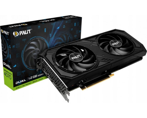 Palit GeForce RTX 4070 Dual 12GB GDDR6 (NE64070019K9-1048D)