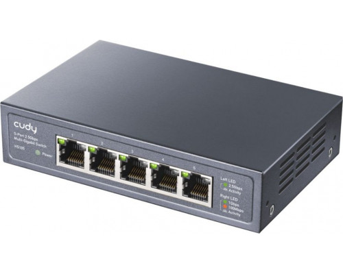 Switch Cudy CUDY HS105 5-Port 2.5G Metal Switch
