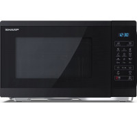 Sharp Sharp | Microwave Oven with Grill | YC-MG252AE-B | Free standing | 25 L | 900 W | Grill | Black