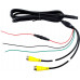 Nvox Monitor car lcd 7 cali 12/24v kabel 5m oraz kamera reversing 4pin zestaw ahd