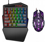 ExtraLink EXTRALINK GAMING SET TF900 2IN1 LED GAMING WSAD KEYBOARD+MOUSE