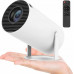 Heelly PROJEKTOR RZUTNIK ANDROID TV WIFI FULL HD PRZENOŚNY SMART GŁOŚNIK OBROTOWY