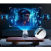 Heelly PROJEKTOR RZUTNIK ANDROID TV WIFI FULL HD PRZENOŚNY SMART GŁOŚNIK OBROTOWY