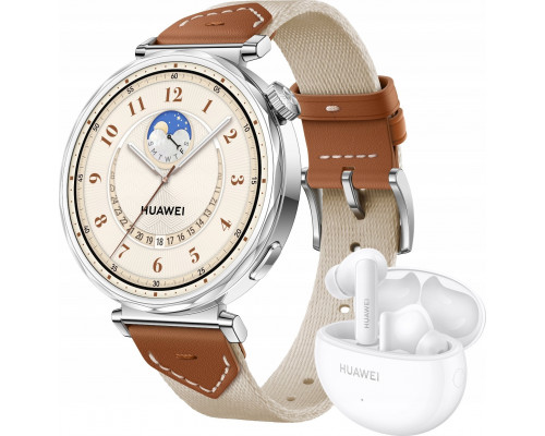 Smartwatch Huawei Huawei WATCH GT5 3,35 cm (1.32") AMOLED 41 mm Cyfrowy 466 x 466 px Stal nierdzewna