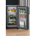 Whirlpool Whirlpool Refrigerator | WQ9I FO2BX EF | Energy efficiency class E | Free standing | Side by side | Height 187.6 cm | No Frost system | Fridge net capacity 355 L | Freezer net capacity 237 L | Display | 41 dB | Black