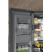 Whirlpool Whirlpool Refrigerator | WQ9I FO2BX EF | Energy efficiency class E | Free standing | Side by side | Height 187.6 cm | No Frost system | Fridge net capacity 355 L | Freezer net capacity 237 L | Display | 41 dB | Black