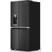 Whirlpool Whirlpool Refrigerator | WQ9I FO2BX EF | Energy efficiency class E | Free standing | Side by side | Height 187.6 cm | No Frost system | Fridge net capacity 355 L | Freezer net capacity 237 L | Display | 41 dB | Black