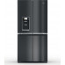 Whirlpool Whirlpool Refrigerator | WQ9I FO2BX EF | Energy efficiency class E | Free standing | Side by side | Height 187.6 cm | No Frost system | Fridge net capacity 355 L | Freezer net capacity 237 L | Display | 41 dB | Black