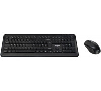 Targus Targus AKM610UK klawiatura Dołączona myszka Uniwersalne RF Wireless QWERTY Angielski Black