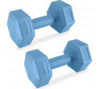 Spokey ‎‎‎‎Dumbbells Monster bituminous 2 x 2 kg