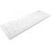 Cherry Contour ACTIVE KEY Flat Profile Hygiene Desktop Sea (AK-C8112-US-W/FR)