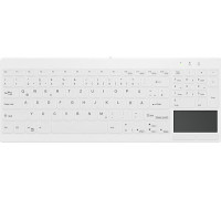 Cherry AK-C7412F MEDIC CORDED KB NOR WRLS TOUCHPAD NUMPAD IP68 WHITE