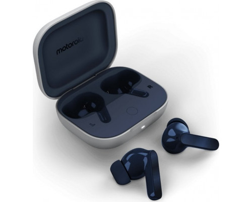 Motorola BT Moto buds Wireless Earbuds, Starlight Blue