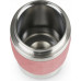 Emsa Emsa TRAVEL MUG Compact thermal mug (coral/stainless steel, 0.3 liters, screw cap)