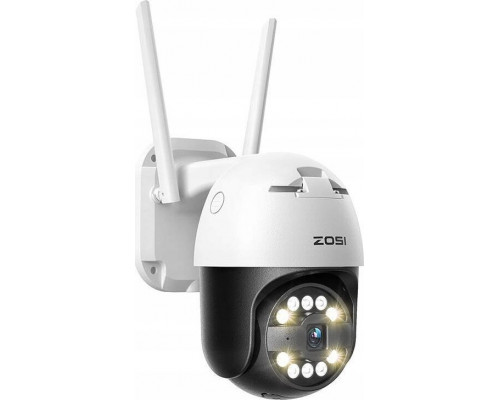 ZOSI Kamera zewnętrzna IP ZOSI C296 WiFi 5MP Pan Tilt IP66 + karta microSD 32GB