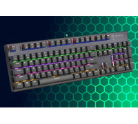 Vertux Vertux Mechaniczna Blue anti-ghosting MECH Tactical QWERTY RGB