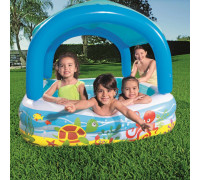 Bestway Swimming pool z baldachimem, blue, 140 x 140 x 114 cm, 52192 Lumarko!