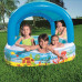 Bestway Swimming pool z baldachimem, blue, 140 x 140 x 114 cm, 52192 Lumarko!