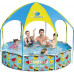 Amazon Bestway Swimming pool Rack dla dzieci z zadaszeniem Steel Pro UV Careful 8' x 20/2.44m x 51cm 56432
