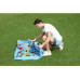 Amazon Bestway Swimming pool Rack dla dzieci z zadaszeniem Steel Pro UV Careful 8' x 20/2.44m x 51cm 56432
