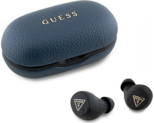 Guess Guess Bluetooth headphones GUTWSPGTSPSB TWS + docking station blue/blue Grained Classic Logo