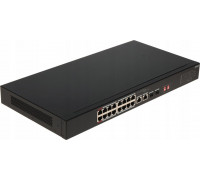 Switch Dahua Technology Switch  Dahua S3218-16ET-135 16x10/100M 2x10/100/1000M PoE 2xSFP Combo