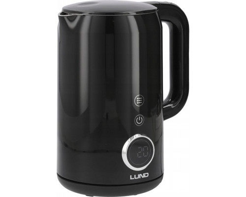 Toya LUND ELECTRIC KETTLE 1.7L TEMP. REG. BLACK