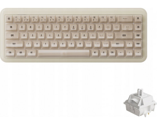 Akko Akko YU01 Antique Jade Gaming-Tastatur, RGB - 65%, V3 Piano Pro Switches (ISO)