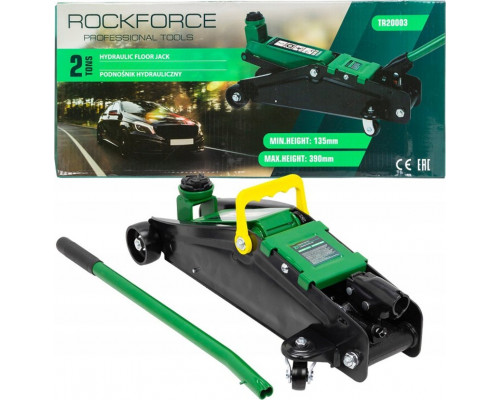 Rockforce Lift workshop hydraulic 2t (h min 135mm, h max 390mm)