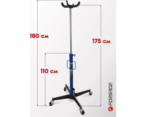 Forsage Lift hydraulic do skrzyń biegów 0,5t (h min: 110cm, h max: 185cm)