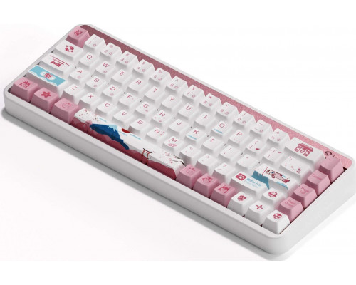 Akko AKKO JIN 01 Tokio Gaming-Tastatur - 65%, Rosewood-Switches, ANSI