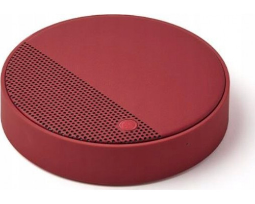 Lexon Lexon Oslo Energy+ 10W wireless charger with bluetooth speaker dark red LL141DR